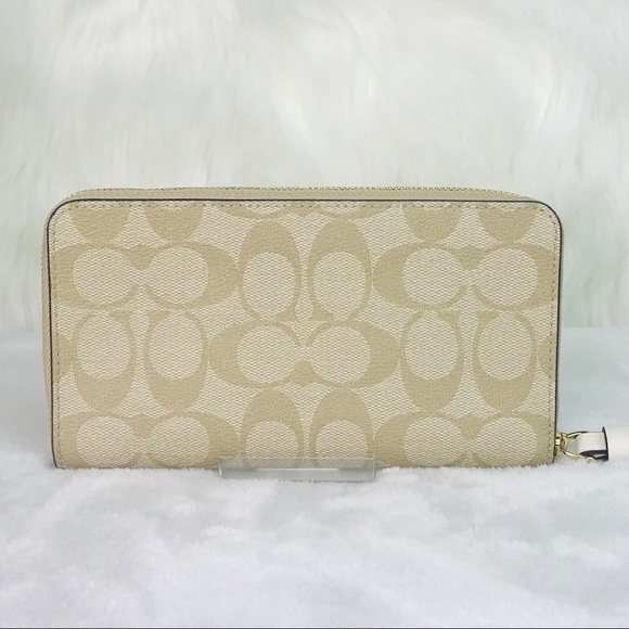 Coach Signature Large Phone Wallet - Picture 4 of 8